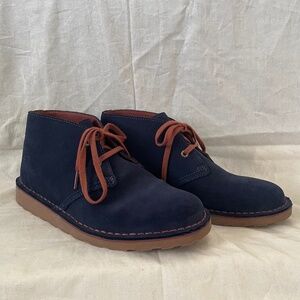 L.L. Bean Stonington Chukkas, Suede; Women’s 10W, Classic Navy
